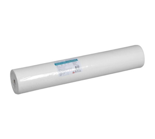 Простыня белая рулонная с перфорацией 75 шт., 80х200 см, СМС 18 г/м2, ЧИСТОВЬЕ, 600-492