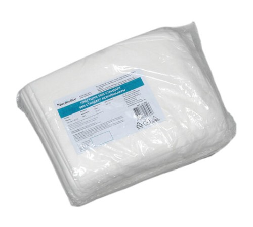 Простыня белая нестерильная 80х200 см, КОМПЛЕКТ 20 шт., СМС 14 г/м2, ЧИСТОВЬЕ, 02-892