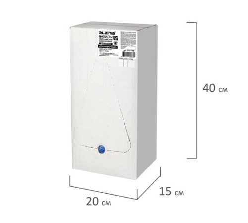 Бахилы КОМПЛЕКТ 600 шт. (300 пар), СВЕРХПРОЧНЫЕ, двойная резинка, 40х14 см, 100 мкм, 10 г, LAIMA, 630719