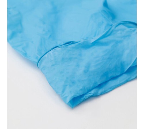 Перчатки смотровые нитриловые 50 пар (100 штук), CONNECT, голубые, размер 6-7, S (малый)