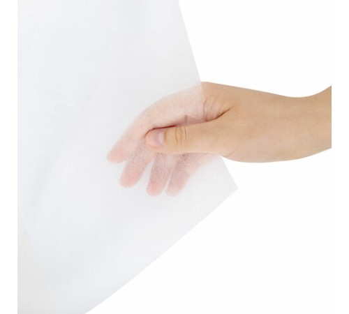 Простыня белая рулонная с перфорацией 100 шт., 70х200 см, спанбонд 15 г/м2, LAIMA ADVANCED, 631138