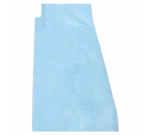 Бахилы нестерильные из спанбонда высокие с завязками, КОМПЛЕКТ 40 штук (20 пар), 25 г/м2