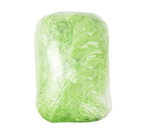 Бахилы зеленые КОМПЛЕКТ 100 штук (50 пар) СТАНДАРТ+, размер 40х14 см, 18 мкм, 2,5 г, ELEGREEN