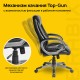 Кресло офисное BRABIX "Maestro EX-506", экокожа, черное, 530877