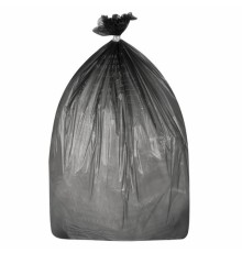 Пакеты для медицинских отходов КОМПЛЕКТ 100 шт., класс Г (черные) 30 л, 50х60 см, 10 мкм, ПТП 