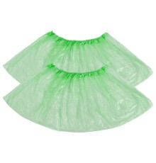 Бахилы MERIDIAN СТАНДАРТ 2,3 грамма, зеленые, КОМПЛЕКТ 100 штук (50 пар), 40х15 см, ПНД