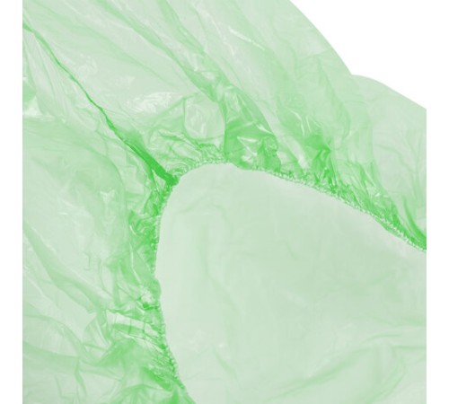 Бахилы MERIDIAN СТАНДАРТ 2,3 грамма, зеленые, КОМПЛЕКТ 100 штук (50 пар), 40х15 см, ПНД