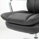 Кресло офисное BRABIX PREMIUM "Amadeus EX-507", экокожа, хром, черное, 530879