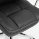 Кресло офисное BRABIX PREMIUM "Amadeus EX-507", экокожа, хром, черное, 530879