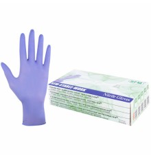 Перчатки нитриловые смотровые SFM Stable-Work/SUPERSOFT N 135, Германия, 50 пар (100 штук), размер 6-7, S (малый)