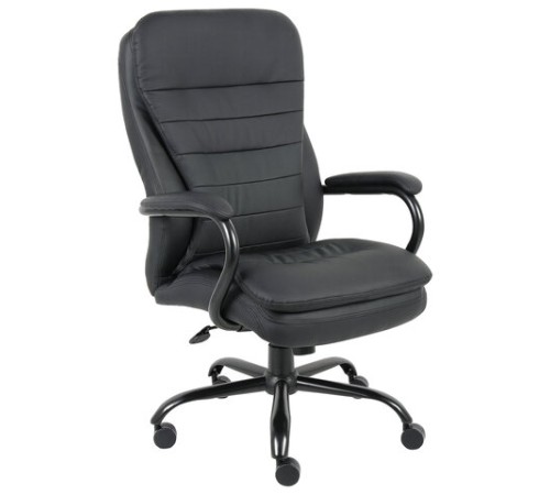 Кресло офисное BRABIX PREMIUM "Heavy Duty HD-001", усиленное, НАГРУЗКА до 200 кг, экокожа, 531015