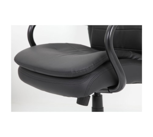 Кресло офисное BRABIX PREMIUM "Heavy Duty HD-001", усиленное, НАГРУЗКА до 200 кг, экокожа, 531015
