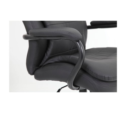 Кресло офисное BRABIX PREMIUM "Heavy Duty HD-001", усиленное, НАГРУЗКА до 200 кг, экокожа, 531015