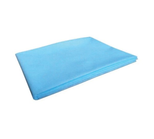 Простыня голубая нестерильная 70х80 см, КОМПЛЕКТ 20 шт., спанбонд 25 г/м2, NF