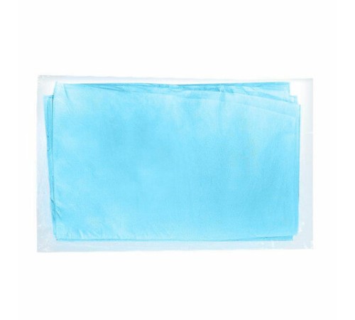 Простыня голубая стерильная 70х80 см, в блистере, спанбонд 25 г/м2, NF