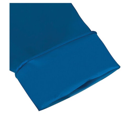 Перчатки латексные смотровые 25 пар (50 штук), размер 7-8, M (средний), синие, SAFE&CARE High Risk DL/TL210