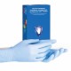 Перчатки нитриловые смотровые 50 пар (100 шт.), размер L (большой), голубые, SAFE&CARE ZN302, ЧЗ