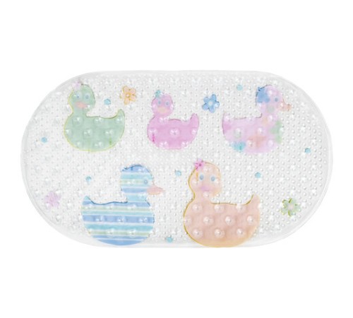 Коврик противоскользящий для ванной детский, УТЯТА, 69х39 см, 1 шт., BRAUBERG KIDS, 665184