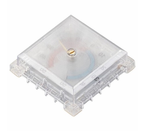 Термометр оконный биметаллический, крепление на липучку, диапазон от -50 до +50 °C, ПТЗ, ТББ