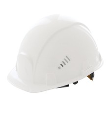 Каска защитная РОСОМЗ СОМЗ-55 Визион Rapid, храповый механизм регулировки, текстильное оголовье, БЕЛАЯ, 78717