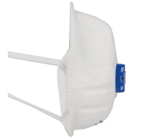 Респиратор противоаэрозольный, базовый класс защиты FFP1, с клапаном, формованный, ИСТОК, 892507