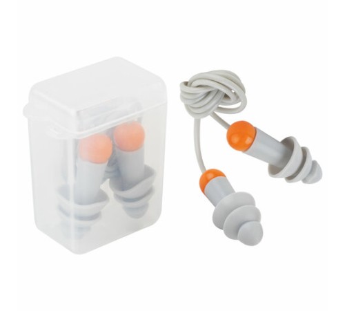 Беруши многоразовые со шнурком в контейнере SNR 33 дБ, 1 пара, JETA SAFETY, JEM31 Sonido Max