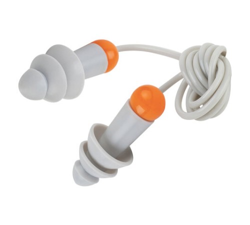 Беруши многоразовые со шнурком SNR 33дБ, 1 пара, пакет, JETA SAFETY, JEM31-b Sonido Max