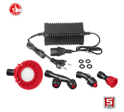 Опрыскиватель аккумуляторный ЗУБР ОПС-12, 12 л бак, 3,2 л/мин, 12 В, 8 А*ч, ОПС-12