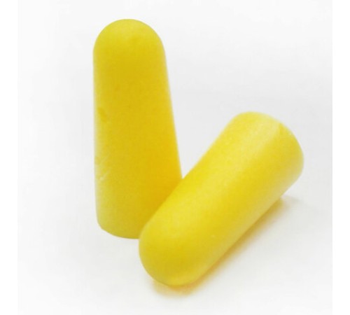 Беруши одноразовые без шнурка, 1 пара, пакет, ЕЛАНПЛАСТ, БЕР131100