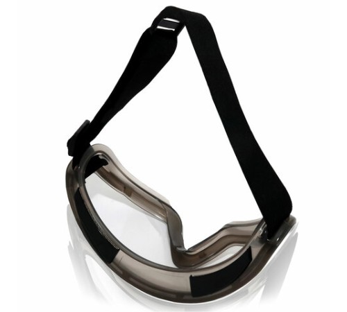 Очки защитные закрытые ЕЛАНПЛАСТ, прозрачные, прямая/непрямая вентиляция, поликарбонат, ОЧК601