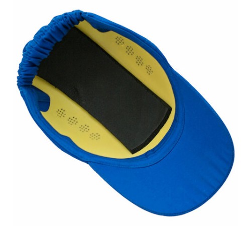 Защитная каскетка, синяя, ЕЛАНПЛАСТ, КАС502
