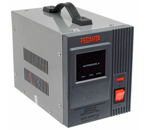 Стабилизатор РЕСАНТА АСН-2000/1-Ц, 2000 Вт, 140-260 В, наполный, 63/6/4
