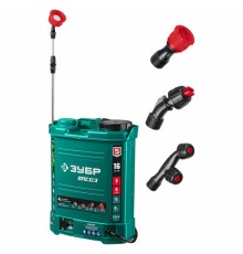 Опрыскиватель аккумуляторный ЗУБР ОПС-16, 16 л бак, 5 л/мин, 12 В, 8 А*ч, ОПС-16