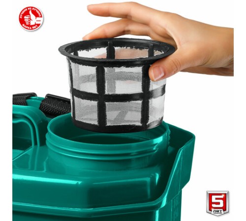 Опрыскиватель аккумуляторный ЗУБР ОПС-16, 16 л бак, 5 л/мин, 12 В, 8 А*ч, ОПС-16