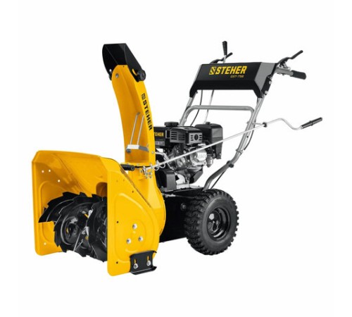 Бензиновый снегоуборщик STEHER GST-756, 5150 Вт, 4-тактный, 7 л.с., объем двигателя 212 см3, GST-756