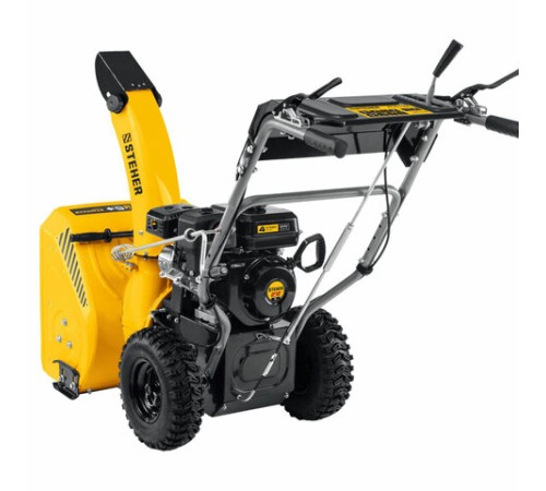 Бензиновый снегоуборщик STEHER GST-756, 5150 Вт, 4-тактный, 7 л.с., объем двигателя 212 см3, GST-756