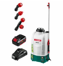Опрыскиватель аккумуляторный ЗУБР ОПЛ-15-41, 15 л бак, 5 л/мин, 18 В, 4 А*ч, ОПЛ-15-41