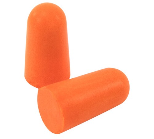 Беруши одноразовые пенополиуретановые без шнурка, 1 пара в пакете, SNR 43 дБ, RABBITEX (РАББИТЕКС), 671312