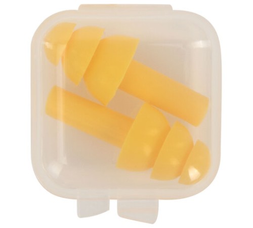 Беруши многоразовые силиконовые без шнурка, 1 пара в контейнере, SNR 37 дБ, RABBITEX (РАББИТЕКС), 671315