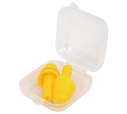 Беруши многоразовые силиконовые без шнурка, 1 пара в контейнере, SNR 37 дБ, RABBITEX (РАББИТЕКС), 671315