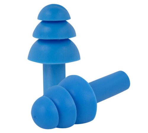 Беруши многоразовые термопластэластомерные без шнурка, 1 пара в контейнере, SNR 32 дБ, RABBITEX (РАББИТЕКС), 671316