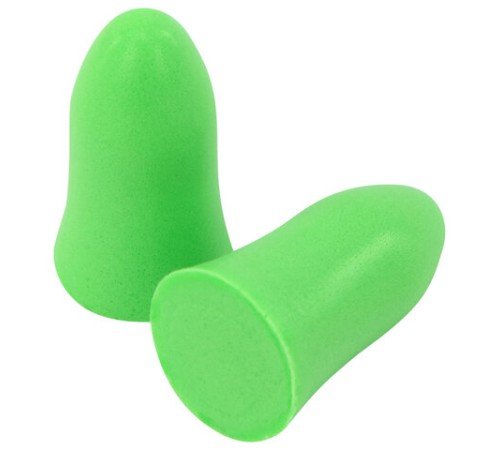 Беруши одноразовые пенополиуретановые без шнурка, КОМПЛЕКТ 5 пар в контейнере, SNR 43 дБ, RABBITEX (РАББИТЕКС), 671319