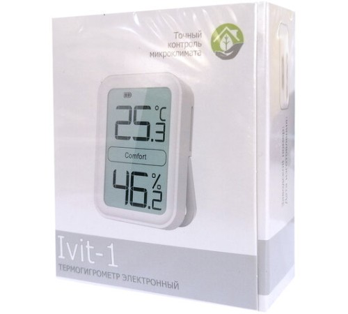Термогигрометр электронный Рэлсиб Ivit-1 с поверкой РФ