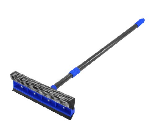 Окномойка КОМПЛЕКТ черенок металлопластик 70-120 см + рабочая часть 25 см (в разборе), ЛЮБАША, 700049