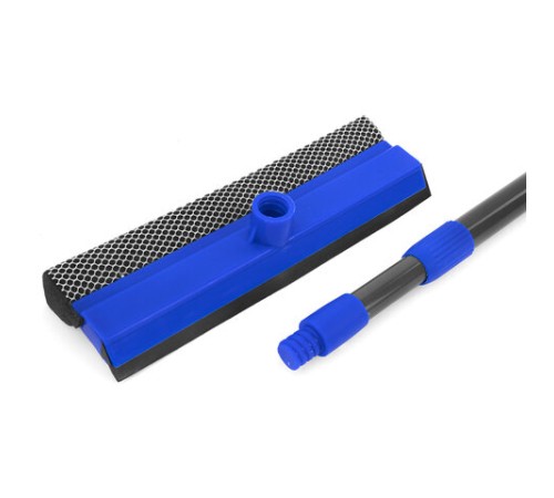 Окномойка с телескопическим черенком из металлопластика 70-120 см и рабочей частью 25 см, ЛЮБАША, 700050