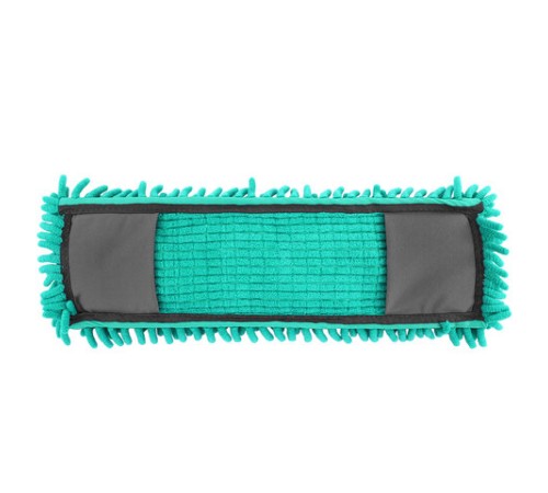 Швабра КОМПЛЕКТ флаундер 40 см + МОП синель (ТИП К) + черенок 70-120 см, ЛЮБАША БЮДЖЕТ, 700051