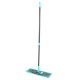 Швабра КОМПЛЕКТ флаундер 40 см + МОП микрофибра (ТИП К) + черенок 70-120 см, ЛЮБАША БЮДЖЕТ, 700052