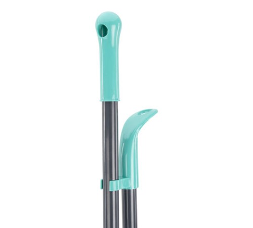 Совок для мусора КОМПЛЕКТ щетка + совок + 2 рукоятки 80 см и 87 см с резьбой, ЛЕНИВКА, ЛЮБАША, 700056