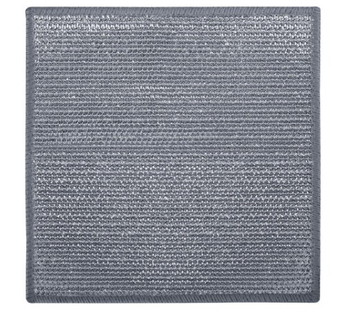 Тряпки-салфетки металлические, сетка-скрабер, 20х20 см, КОМПЛЕКТ 3 штуки, ДВУХСЛОЙНЫЕ, для мытья посуды и уборки, без царапин, LAIMA, 700063