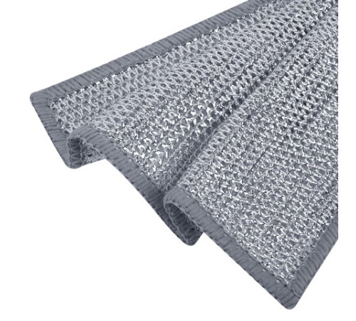 Тряпки-салфетки металлические, сетка-скрабер, 20х20 см, КОМПЛЕКТ 3 штуки, ДВУХСЛОЙНЫЕ, для мытья посуды и уборки, без царапин, LAIMA, 700063